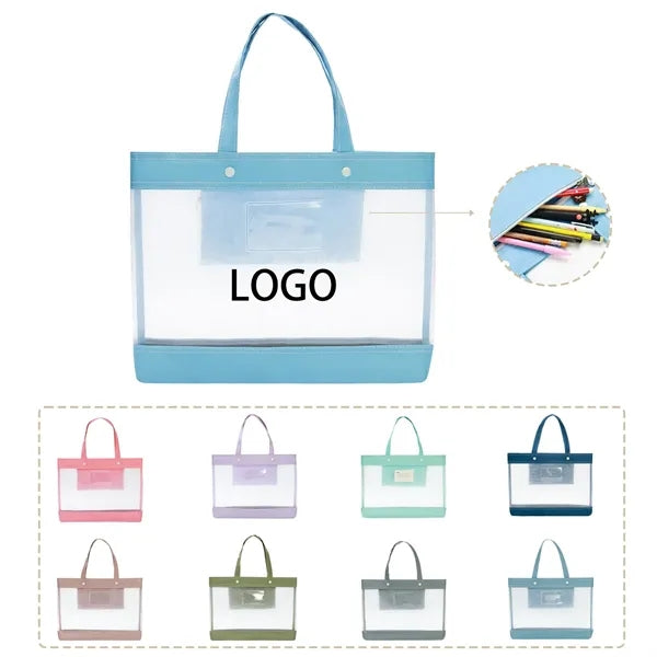 Eco Nylon Mesh A6 Zipper File Bag Student Organizer