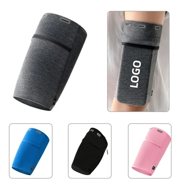 Running Cell Phone Armband Sleeve with Zipper Pocket
