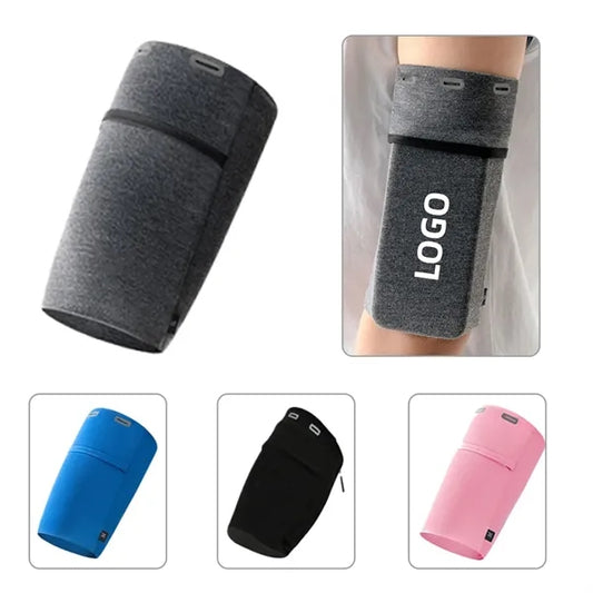 Running Cell Phone Armband Sleeve with Zipper Pocket