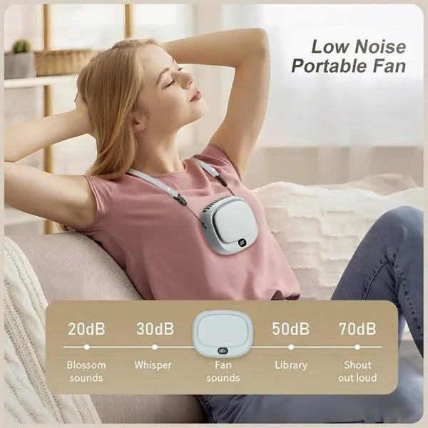 Portable Outdoor 5 Speed Handheld Mini Neck Fan