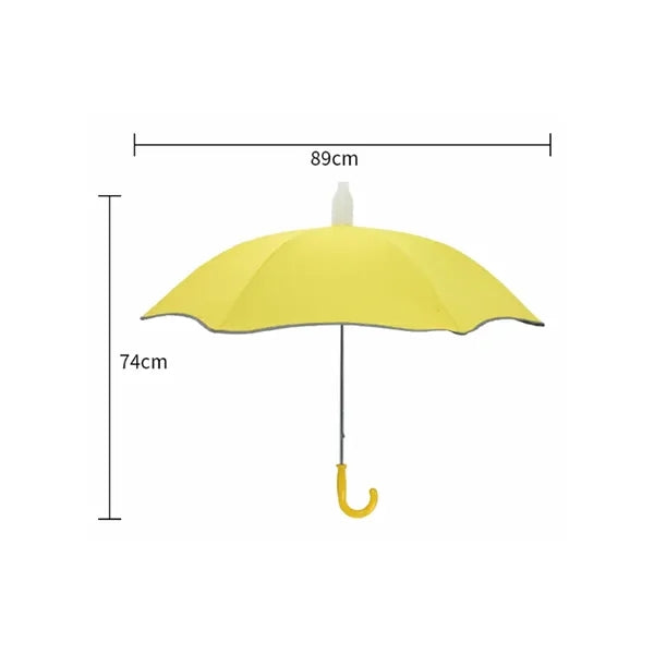 35" Kids Safety Reflective Edge Stick Umbrella