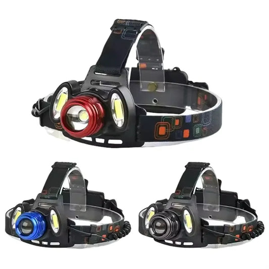 4 Mode Waterproof Zoomable LED Headlamp