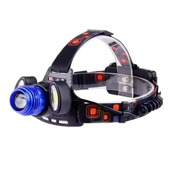 4 Mode Waterproof Zoomable LED Headlamp