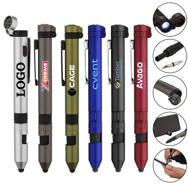 7-in-1 Utility Pen Tactical Multitool Gifts