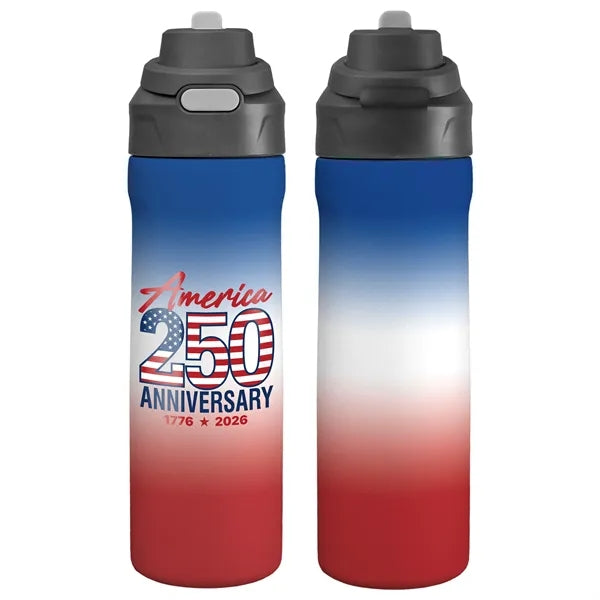 Patriotic Recycled Stainless Steel Bottle