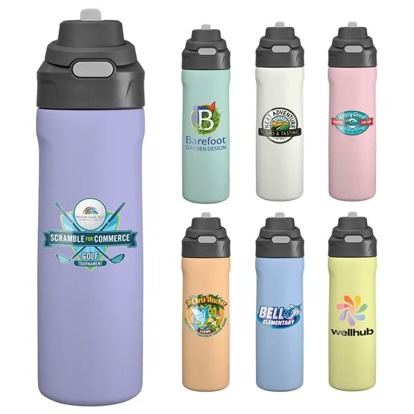 Pop Up 24 Oz. Recycled Pastel Bottle