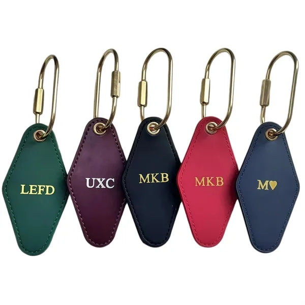Leatherette Executive Key Tag