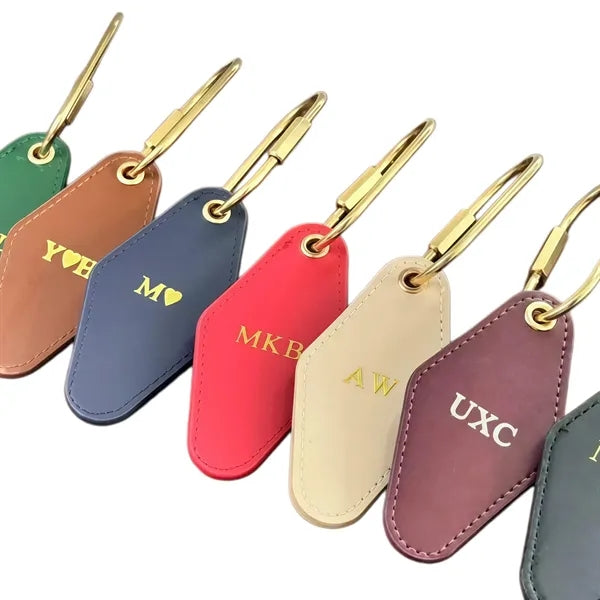 Leatherette Executive Key Tag
