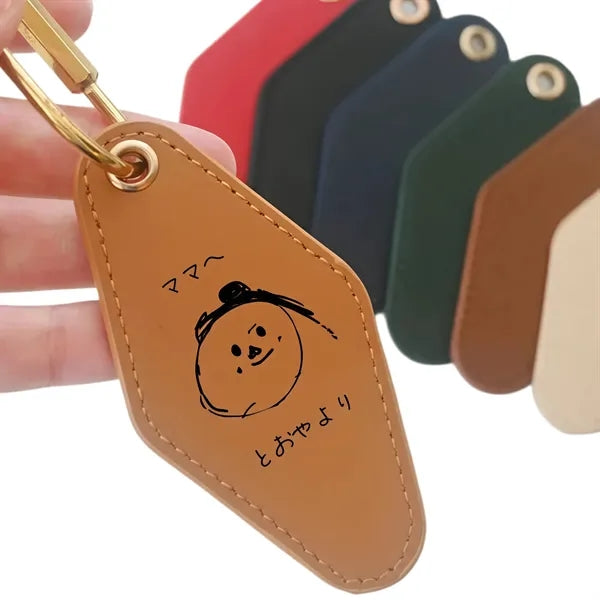 Leatherette Executive Key Tag