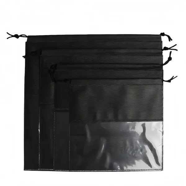12" x 12" Practical Transparent Window Non-Woven Bag