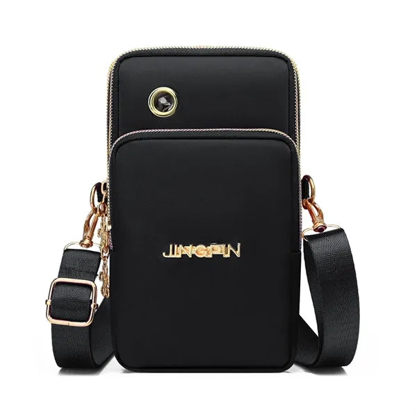 Versatile Oxford Cloth Crossbody Cell Phone Bag