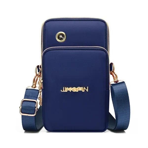 Versatile Oxford Cloth Crossbody Cell Phone Bag