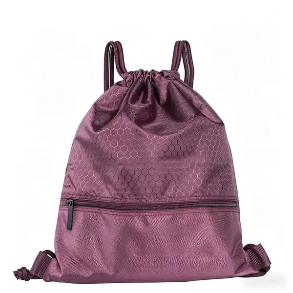18" x 14" Breathable Polyester Drawstring Backpack