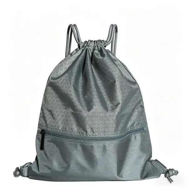 18" x 14" Breathable Polyester Drawstring Backpack