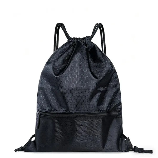 18" x 14" Breathable Polyester Drawstring Backpack