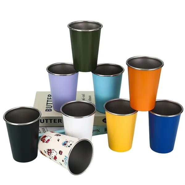 Vibrant Stainless Steel Water Bottle