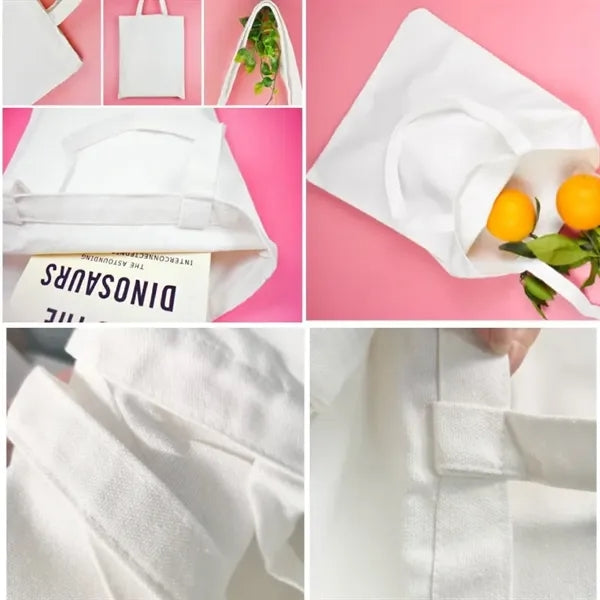 Logo Polyester Canvas Tote Bag