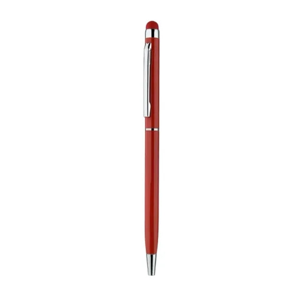 Durable Smooth-Writing Metal Ballpoint Stylus Pen