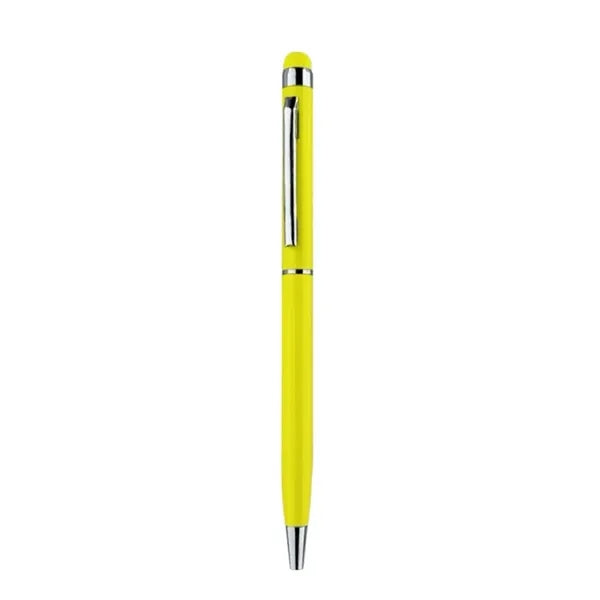 Durable Smooth-Writing Metal Ballpoint Stylus Pen