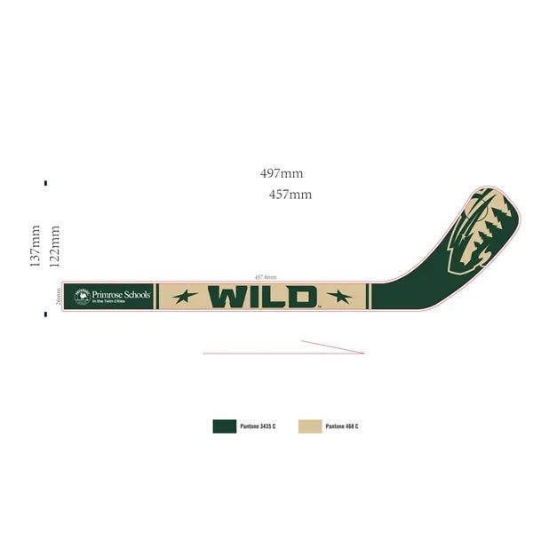 Mini Plastic NHL Team Sport Ice Hockey Stick