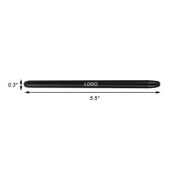 2-in-1 Double-Ended Aluminum Alloy Capacitive Stylus Pen