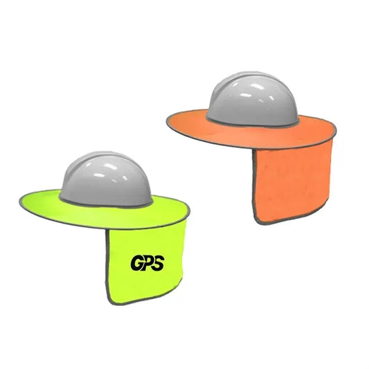 18 1/2 " Foldable Reflective Safety Sunshade Hat