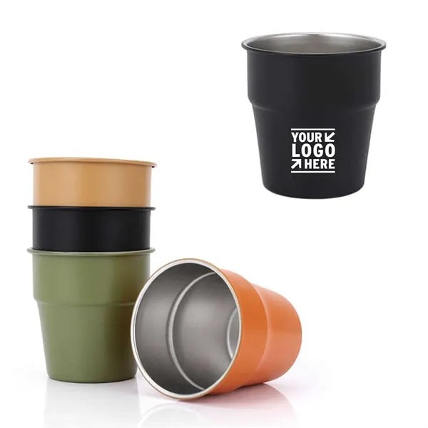 10 oz Stainless Steels Outdoor Drinking Cup