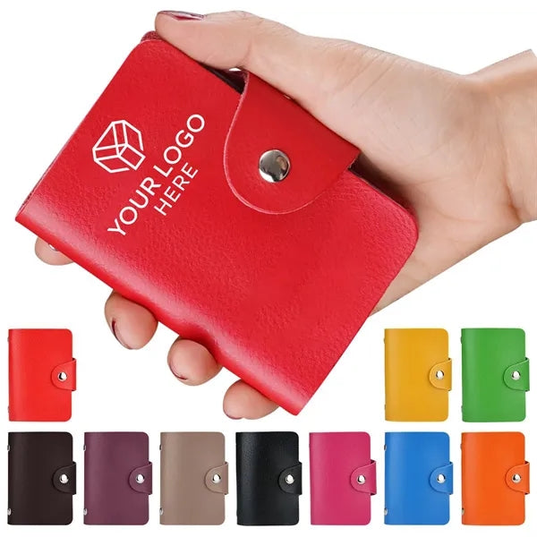 PU Leather Credit Card Holder