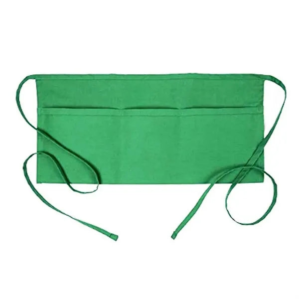 Half Apron with 3 Pockets for Work