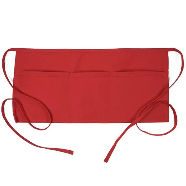 Half Apron with 3 Pockets for Work