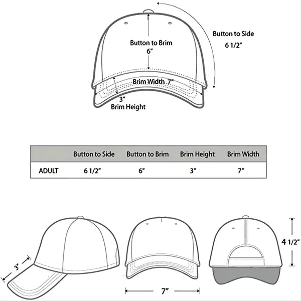 Pure Cotton Baseball Cap