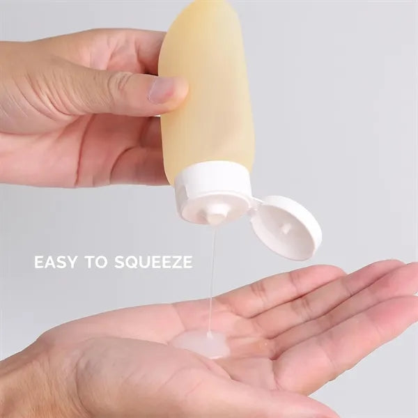 Portable Travel Squeeze Bottles for Toiletries
