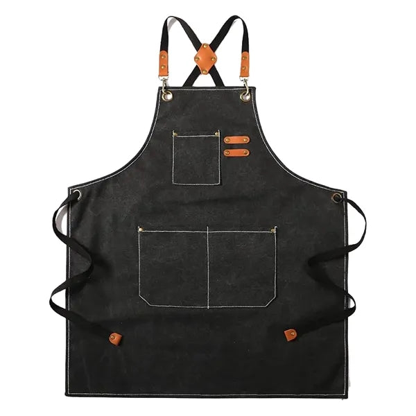 Heavy Duty Canvas Coffee Shop Kitchen Gardening Apron