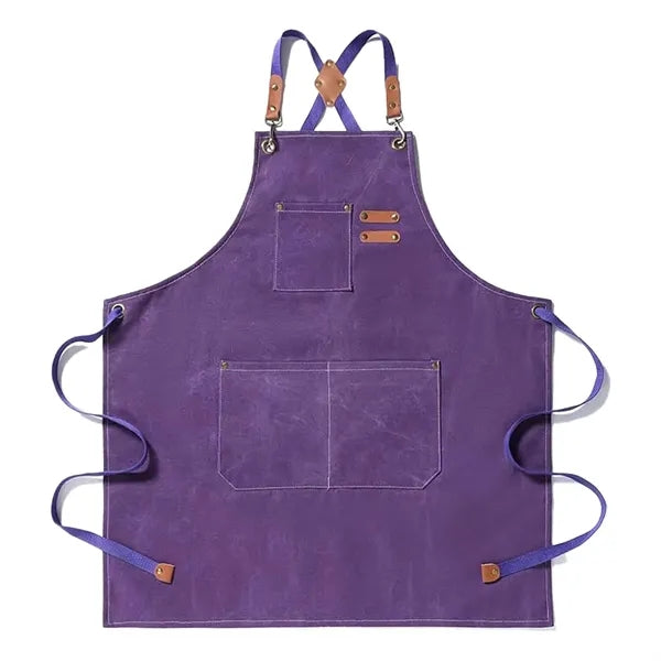 Heavy Duty Canvas Coffee Shop Kitchen Gardening Apron