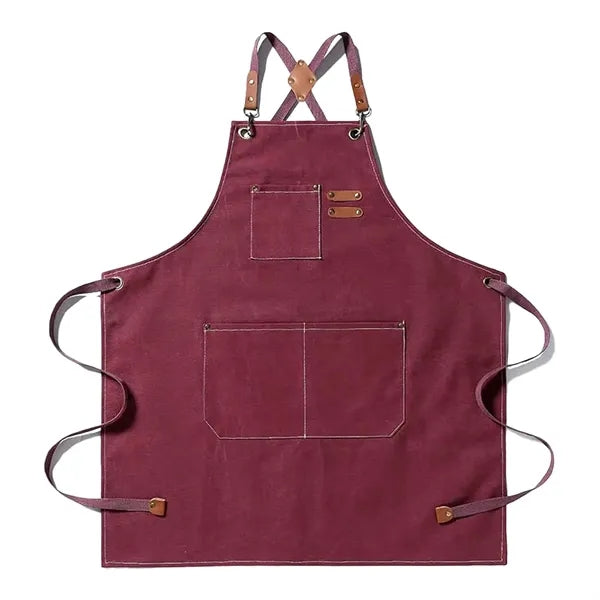 Heavy Duty Canvas Coffee Shop Kitchen Gardening Apron