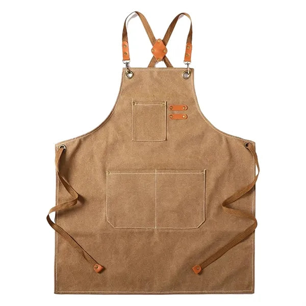 Heavy Duty Canvas Coffee Shop Kitchen Gardening Apron