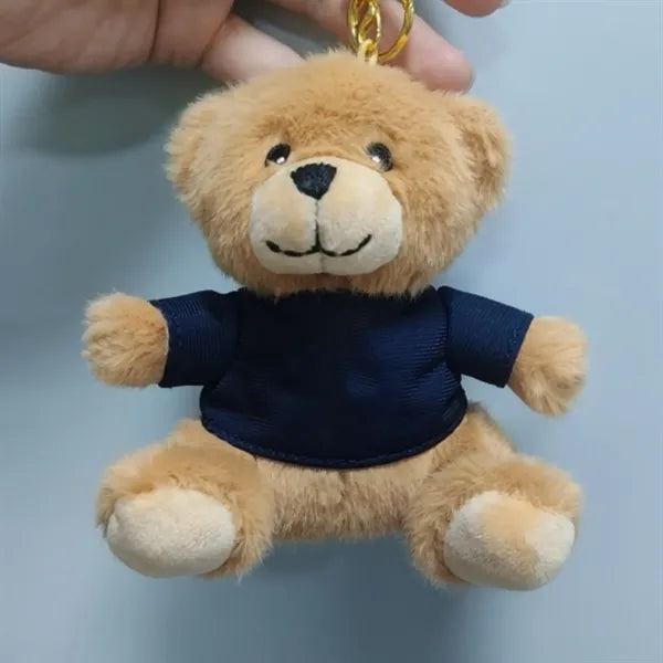 Cute Bear Plush Keychain