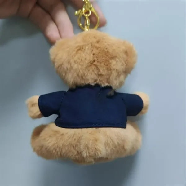 Cute Bear Plush Keychain