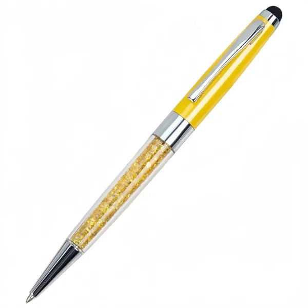 Sparkling Creative Metal Ballpoint Stylus Pen