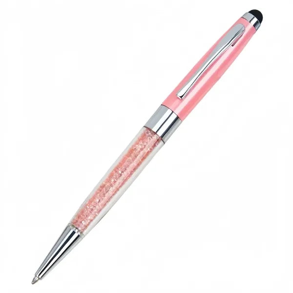 Sparkling Creative Metal Ballpoint Stylus Pen