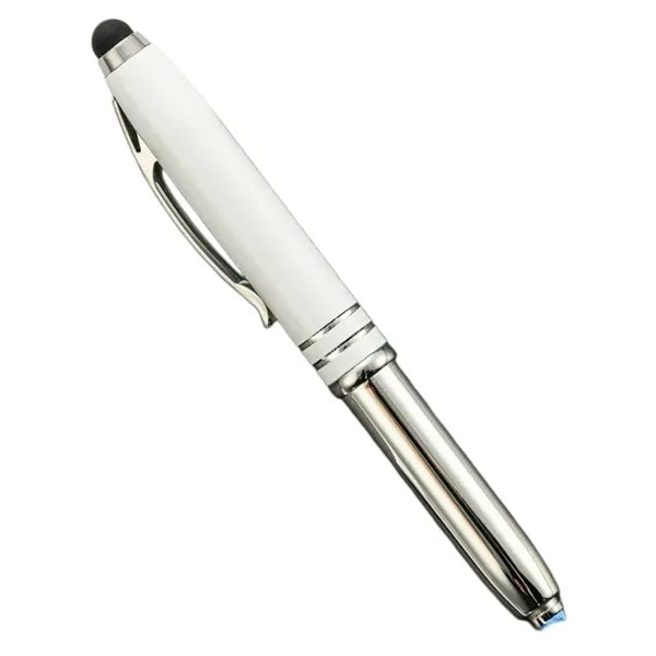 Multi-Function Bright Metal Ballpoint Stylus Pen