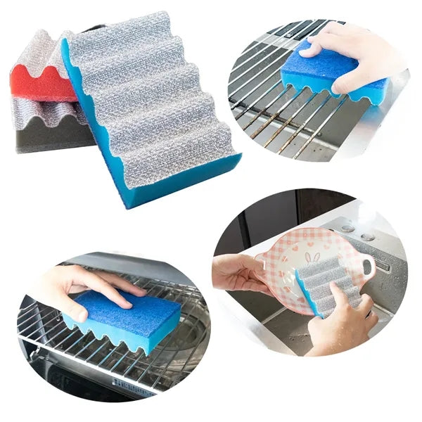 Grill Pan Rust Removal And Cleaning Brush