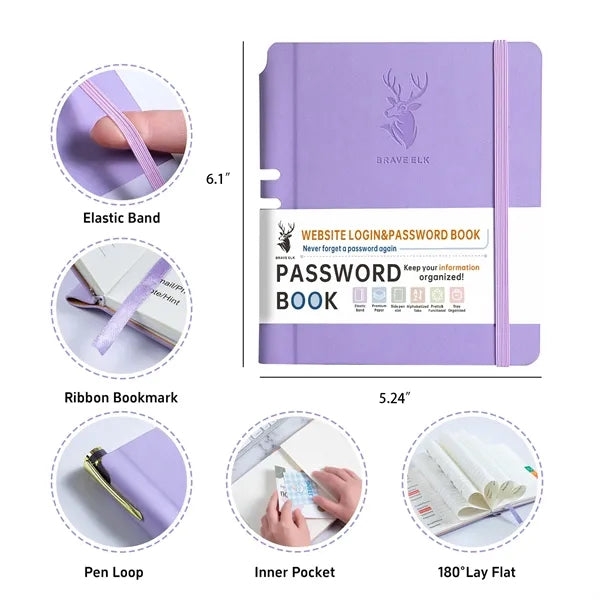 Password Organizer Book