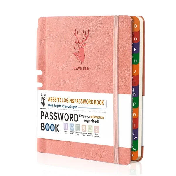 Password Organizer Book