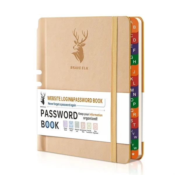 Password Organizer Book