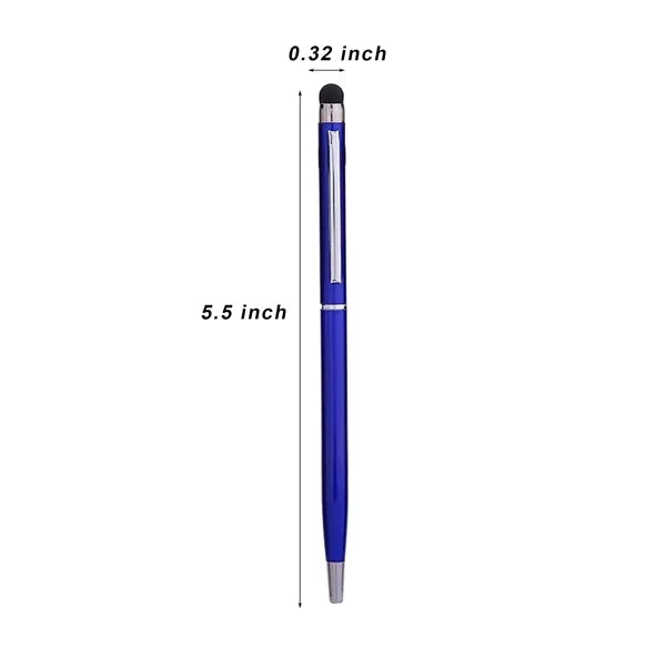 2-in-1 Capacitive Stylus Pen w/ Ballpoint