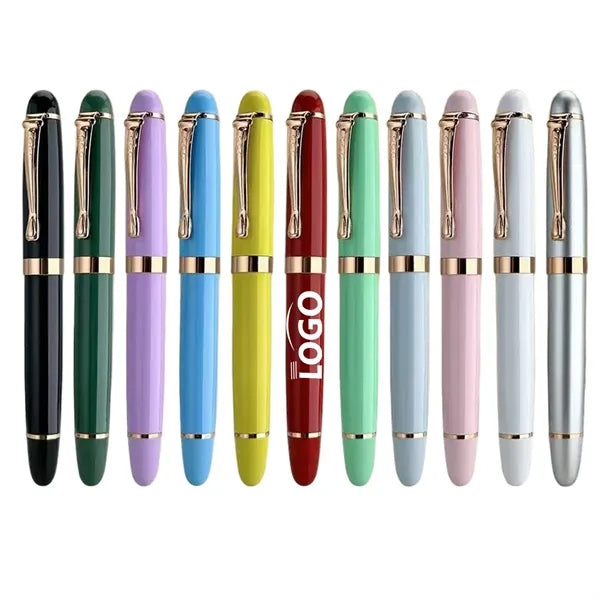 Logo Multi-color Business Meeting Signature Gel Pen