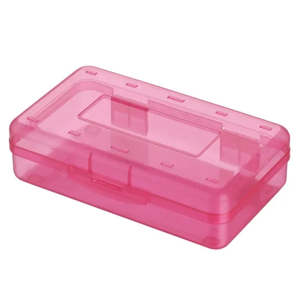 Clear Plastic Pencil Box