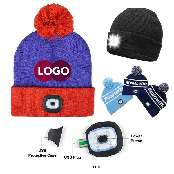 Beanie With LED Lights