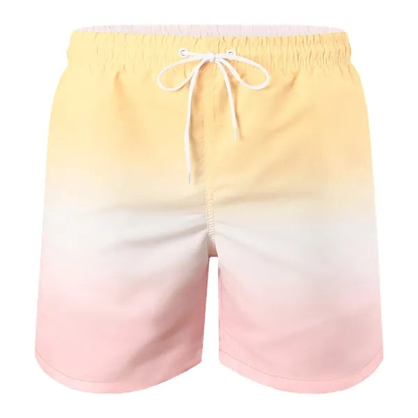 Sublimation Drawstring Casual Summer Beach Shorts